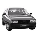 audi 80  boot liners