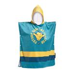 SUP Wear, MDNS Boys Poncho   Teal, MDNS