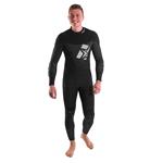 Wetsuits, JOBE Detroit Fullsuit 3|2mm Preshaped Armor Men's Wetsuit - Black - Size M, JOBE