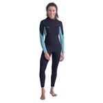 Wetsuits, JOBE Sofia Fullsuit 3|2mm Women's Wetsuit - Vintage Teal - Size L, JOBE
