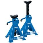 Axle Stands, Draper 30878 2 Tonne Ratcheting Axle Stands (Pair), Draper