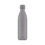 Water Bottles, Chilly's 500ml Bottle - Mono All Grey, Chilly's