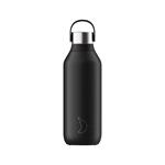 Water Bottles, Chilly's 500ml Series 2 Bottle - Abyss Black, Chilly's