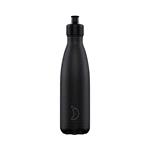 Water Bottles, Chilly's 500ml Bottle - Mono Black, Chilly's