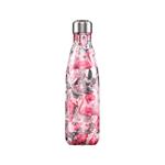 Water Bottles, Chilly's 500ml Bottle - Trop Flamingo 3D, Chilly's