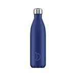 Water Bottles, Chilly's 750ml Bottle - Matte All Blue, Chilly's