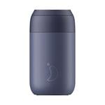 Reusable Mugs, Chilly's 340ml Series 2 Coffee Cup Whale Blue, Chilly's