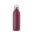 Water Bottles, Chilly's 1L Series 2 Bottle - Plum Red, Chilly's