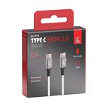 Phone Accessories, Fast Charge USB C to USB C Cable   3A / 60W   100 cm, Lampa