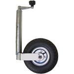 Locks and Clamps, Maypole Jockey Wheel   Pneumatic   No Clamp   48mm, MAYPOLE