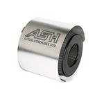 Engine Tuning, Silver Alloy Heat Shield To Suit universal Air Filters, Auto Silicone Hoses
