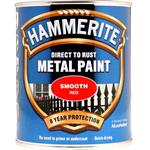 Paints, Hammerite Direct To Rust Metal Paint - Smooth Red - 750ml, Hammerite Paint