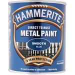 Paints, Hammerite Direct To Rust Metal Paint - Smooth Blue - 750ml, Hammerite Paint