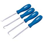 Hooks, Picks and Gasket Scrapers, Draper 51763 Mini Hook and Pick Set (4 piece), Draper