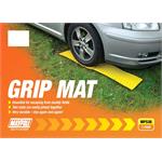 Caravan and Camping, Maypole Grip Mat   Yellow   Pack of 2, MAYPOLE