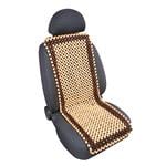 Seat Cushions, Wooden Bead Car Seat Cushion For Back Support   Natural Brown, Lampa
