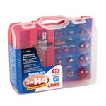 Bulbs   by Bulb Type, Lampa H4 Spare Bulb Kit (15 Bulbs + 4 Fuses), Lampa