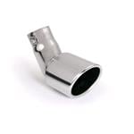 Exhaust Styling Tips, Exhaust Muffler Tip   30 45mm   Chrome, Pilot