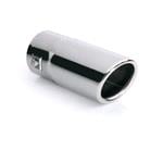 Exhaust Styling Tips, Exhaust Muffler Tip   33 46mm   Chrome, Pilot