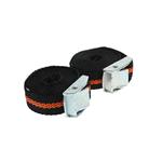 Travel and Touring, Luggage Straps with Cam Buckle   2.5m x 25mm   Pack of 2, MAYPOLE