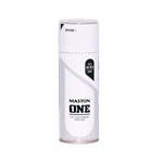 Spray Paint, MASTON ONE-GLOSS WHITE 400ML RAL9010, MASTON
