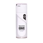 Spray Paint, MASTON ONE-MATT WHITE 400ML RAL9010, MASTON