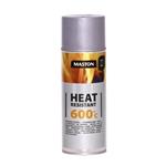 Paints, Maston Heat Resistant Paint 600C   Silver   400ml Spray, MASTON