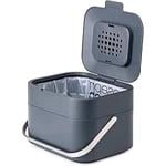 Food Storage, Joseph Joseph Stack 4L Food Waste Caddy   Graphite, JosephJoseph