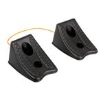 Tyre Chocks, 2 Wheel Chocks, Lampa