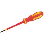 Draper Expert 64367 Ergo Plus VDE 2.5mm x 75 mm Plain Slot Screwdriver