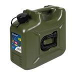 Jerry and Fuel Cans, PE military type jerry can   10 L, Lampa