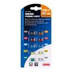 Fuses, Set of 10 Micro low Profile Fuses, 12 32V, Lampa