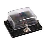 Fuses, Fuse Block, 1 input   6 way out, fuse holder, 12 24V, Lampa