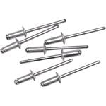 Rivets, ALUMINIUM BLIND RIVETS 12.7x4.8MM 50PCS, VOREL
