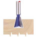 Router Bits, Draper 75346 1 4 inch Dovetail 14mm Dia. TCT Router Bit, Draper