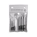 Punches, Hollow Punches 2.5 10mm   Set of 9, VOREL