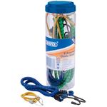Straps and Ratchet Tie Downs, Draper 82768 Elastic Straps 8 Assorted, Draper