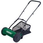 Lawn Mowers, Draper Tools Hand Push Lawn Mower (38cm Cutting Width) , Draper