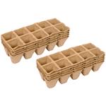 Planters and Dibbers, Germination Tray 30x30mm   Set of 10, FLO