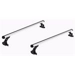Roof Racks and Bars, Thule ProBar Evo Roof Bars for Volvo 340-360 Hatchback, 5/3 door, 1975-1991, with Rain Gutters, Thule