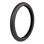 Steering Wheel Covers, Elasticized Steering Wheel Cover   Black Red   35 37 cm, Lampa