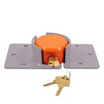 Locks and Security, Zanna Tytan Heavy Duty Track Door Lock   Padlock & Hasp, Lampa