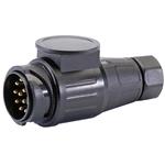 Towing Accessories, Draper 99659 13 Pin Euro 12V Twin Inlet Towing Plug, Draper