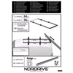 Van Roof Bar Accessories, Kargo Roller With Extension Kit For All Nordrive Roof Bars   64 cm, NORDRIVE