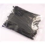 Cable Ties, Cable Ties 385 x 4.6mm, Black   Pack of 100, PEARL AUTOMOTIVE