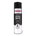 Paints, Simoniz White Gloss Aerosol   500ml, Simoniz