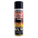 Paints, Simoniz Very High Temperature Paint   Black   500ml, Simoniz