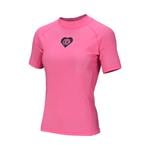 Rash Vests, Aqua Marina Alluv Women's Short Sleeve Rash Vest   Pink   Size M, Aqua Marina