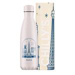 Water Bottles, Chilly's 500ml Bottle - City Break Paris, Chilly's