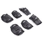 Scooters and Skating, Osprey 6-Piece Child Protective Skate Pad Set - Black - Large, Osprey